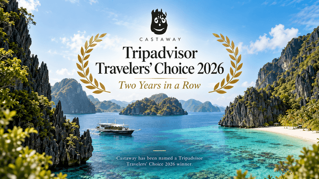 Castaway Wins Tripadvisor Travelers' Choice 2026 — Two Years in a Row